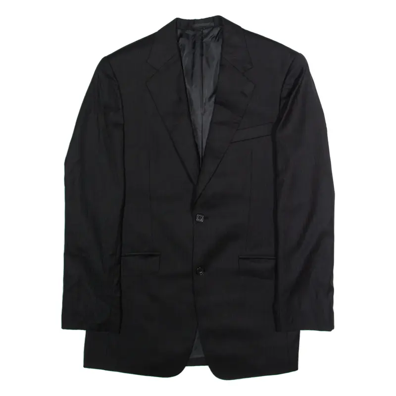 LORO PIANA Mens Blazer Jacket Grey Wool XL