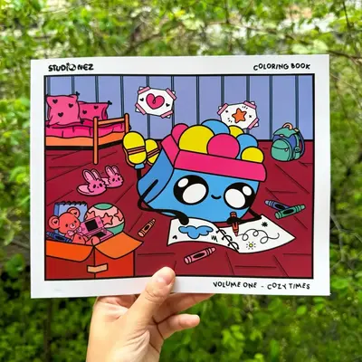 Studio Nez Coloring Book Soft Cover