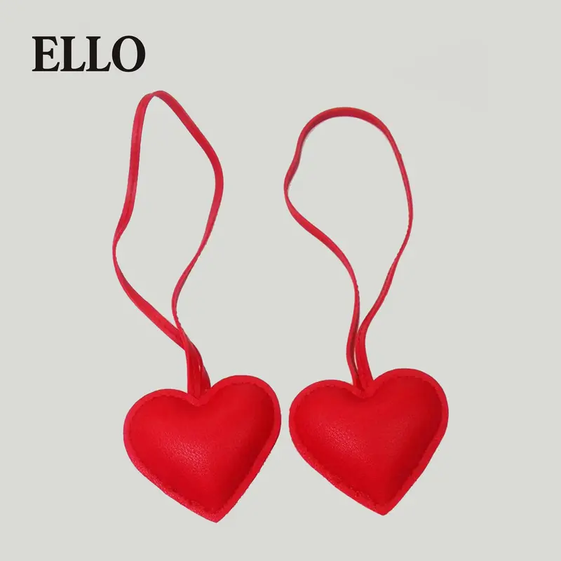 Heart Shaped Bag Charms, Fashion Women's Bag Charms, Available in Various Colors Purse Accessories Chain