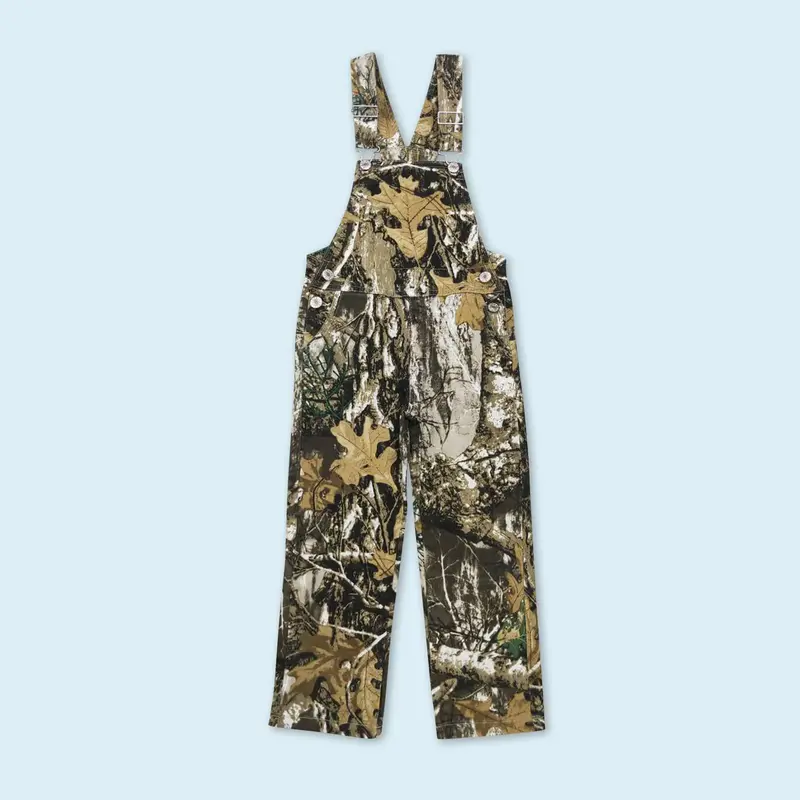 Camouflage hunting denim romper kids boy jeans overalls