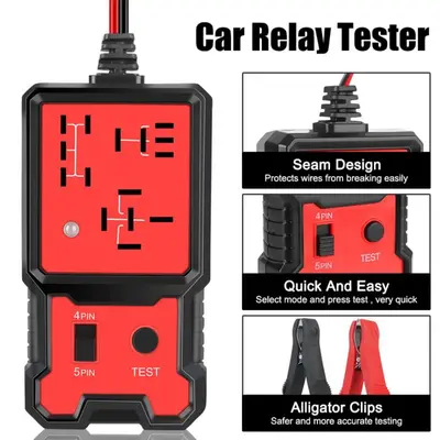Automotive Relay Tester Tool for Summer, 12V Car Relay Tester, Automotive Relay Tester Tool 2024, Code Readers and Scan Tools...