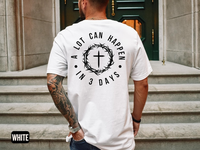 Christian Easter Tshirt, Men's Tee, Unisex Shirt, Religious Holiday Top, Scripture Tee, Resurrection Sunday Shirt, Full Size,...