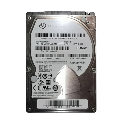792569-002 HP 2TB 5400RPM SATA 6Gb/s 32MB Cache 2.5-Inch Hard Drive