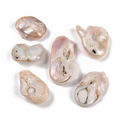 Natural Keshi Pearl Beads