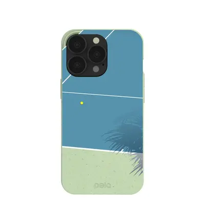 Sage Green Tennis Court iPhone 13 Pro Case