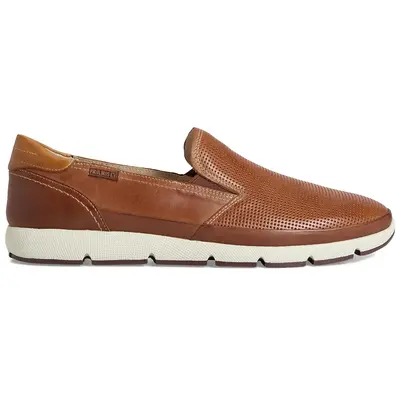 Pikolinos Fuencarral M4A-3221C1 Leather Men's Loafers Shoes - Pacific - Size:US 11-11.5 Men