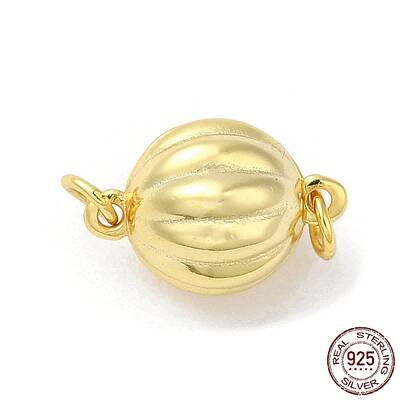 Rack Plating 925 Sterling Silver Magnetic Clasps