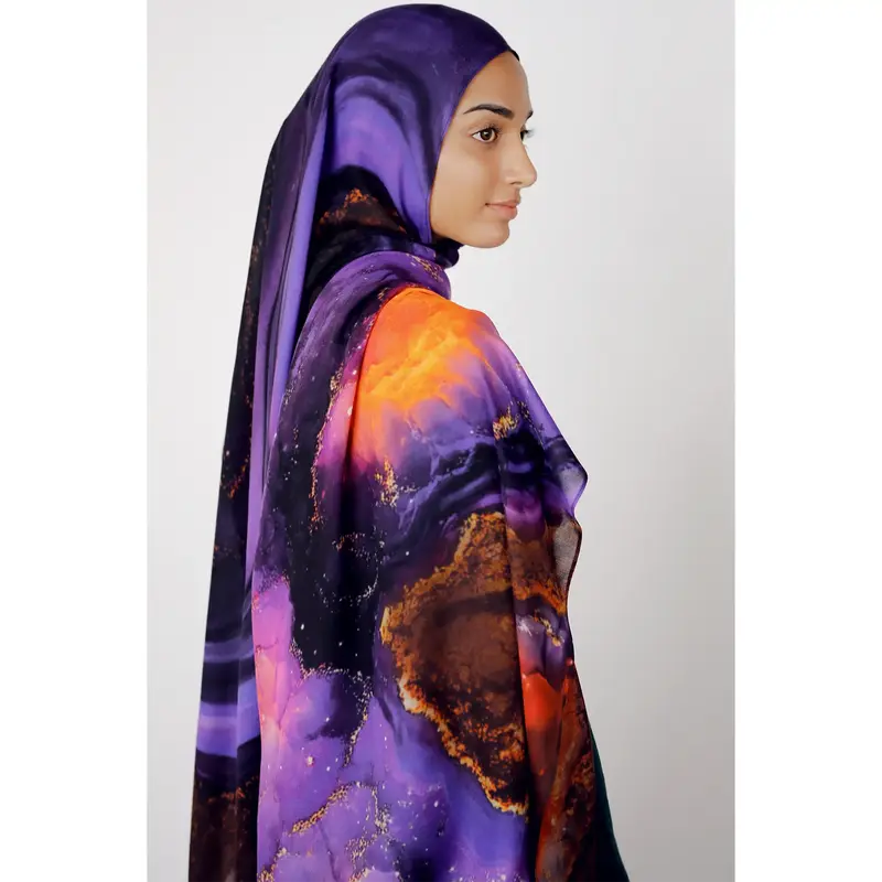 Cosmo Crystals Print Modal Hijab