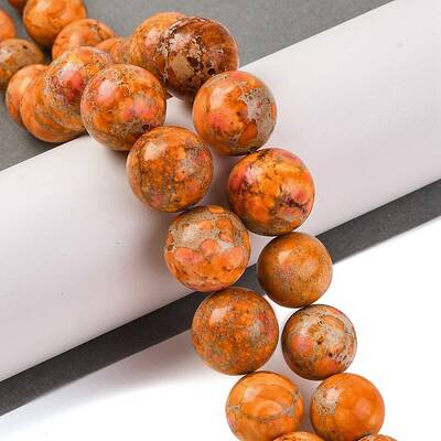 Graduated Natural Imperial Jasper Beads Strands