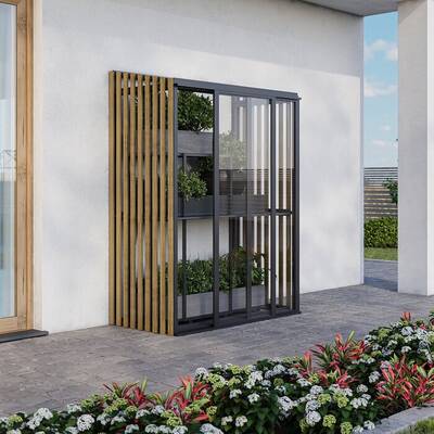 Mini wall greenhouse Limited edition | Aluminum - Limited Edition Mini Wall Greenhouse
