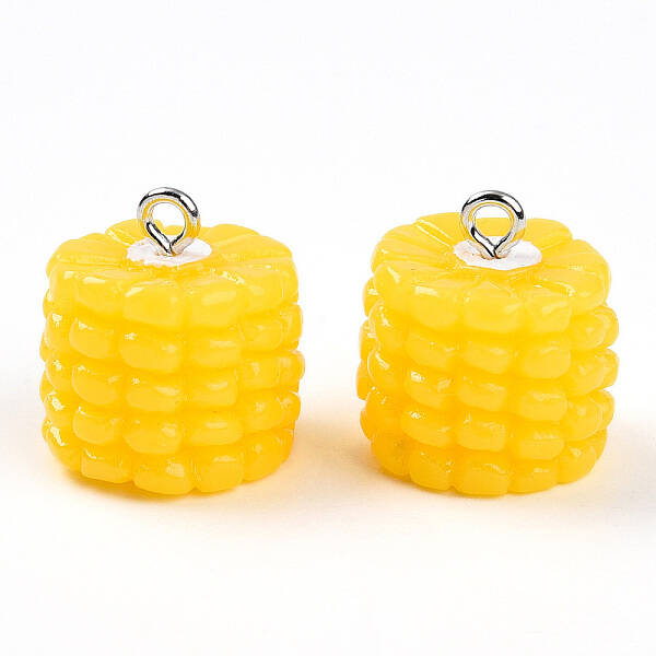 Resin Iron Pendants