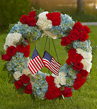 To Honor One's Country Wreath