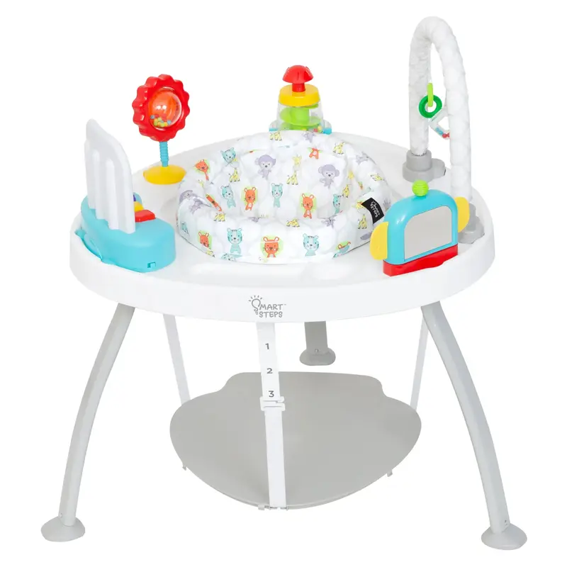 Smart Steps® Bounce N' Play 3-in-1 Multi-Functional Activity Center Plus w/ STEM Learning Toys