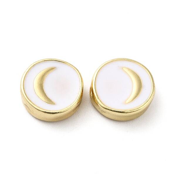 Rack Plating Alloy Enamel Beads