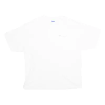 CHAMPION Mens T-Shirt White L