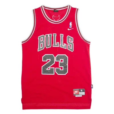 NIKE Chicago Bulls Vest Mens Jersey Red Sleeveless USA S