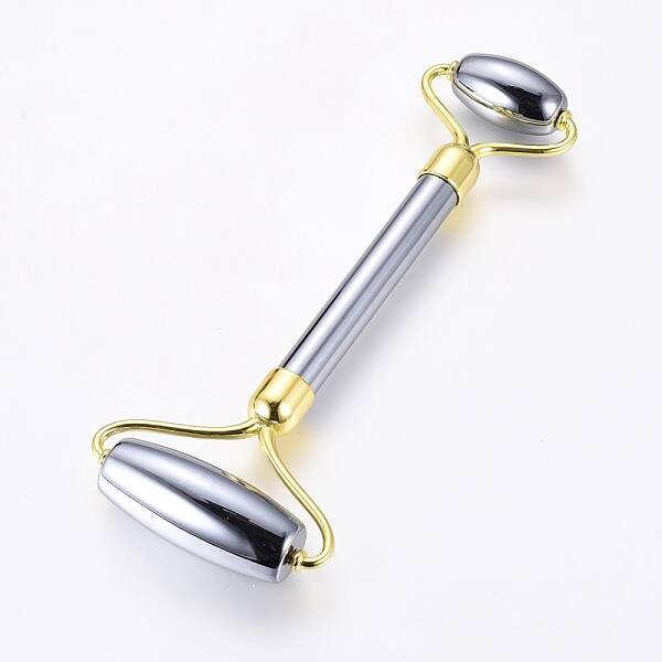 Brass and Terahertz Stone Massage Tools