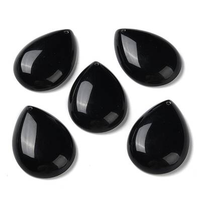 Natural Obsidian Pendants