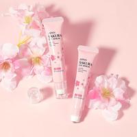 15ml Comfort Natural Sakura Extract Eye Serum & Eye Roller, 1 Count Skincare Eye Nourishing Cream for Under Eye Treatment, Fa...