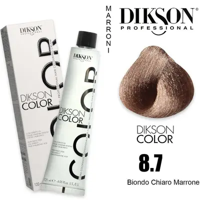 Dikson Color 120 Ml 8.7 Light Blonde Brown
