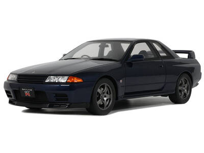 1993 Nissan Skyline GT-R (BNR32) RHD (Right Hand Drive) Dark Blue Pearl Limited Edition to 2000 pieces Worldwide 1/18 Model C...