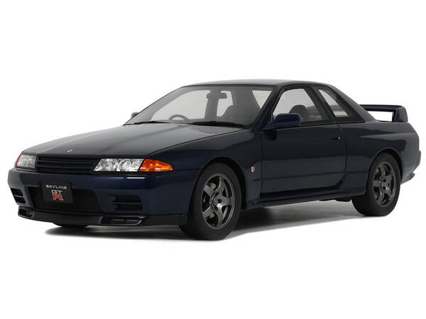 1993 Nissan Skyline GT-R (BNR32) RHD (Right Hand Drive) Dark Blue Pearl Limited Edition to 2000 pieces Worldwide 1/18 Model C...
