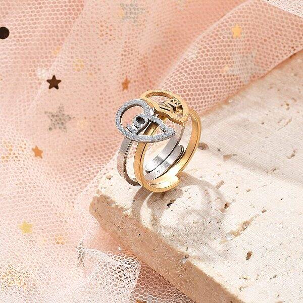 304 Stainless Steel Cuff Rings