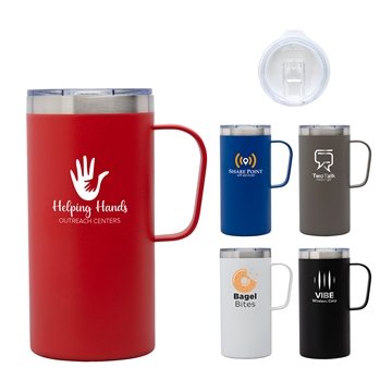 24 Custom Sutcliff 20 oz Double Wall, Stainless Steel Camping Mug ...
