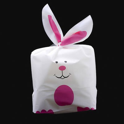 Bunny Plastic Candy Bags