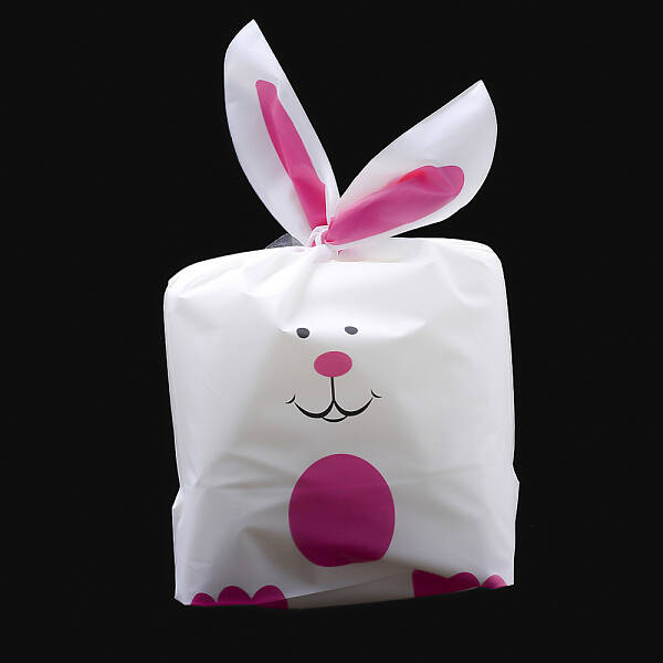 Bunny Plastic Candy Bags