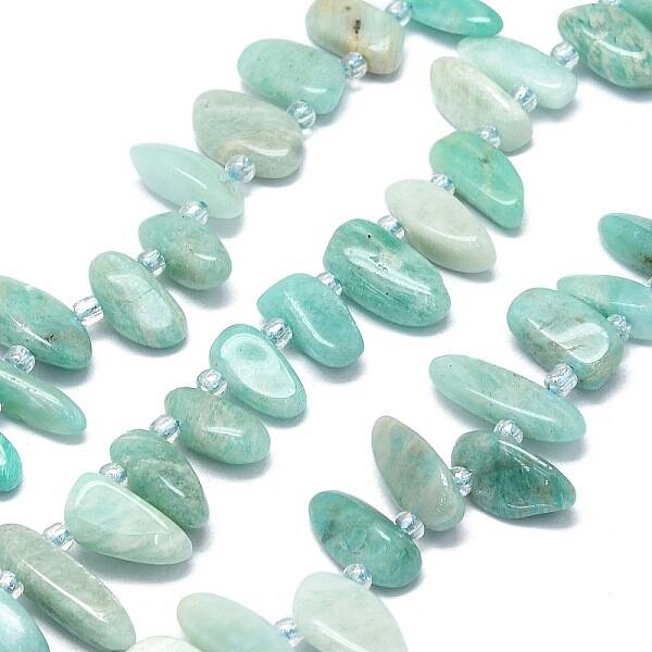 Natural Amazonite Beads Strands