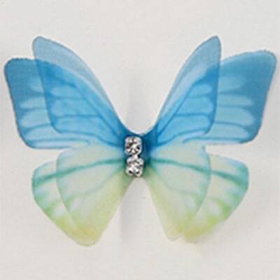 Gradient Color 2-Layer Fibre Tulle Ornament Accessories