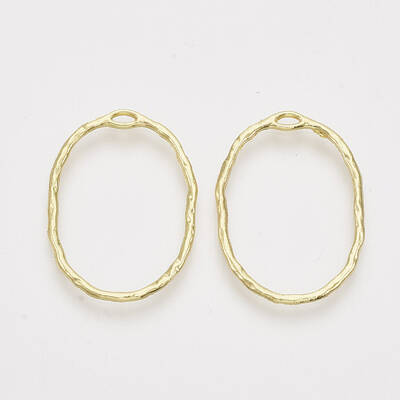 Alloy Open Back Bezel Pendants