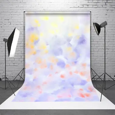 Purple Orange Gradient Abstract Texture Photo Backdrop - Aperturee