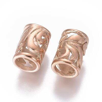 304 Stainless European Beads