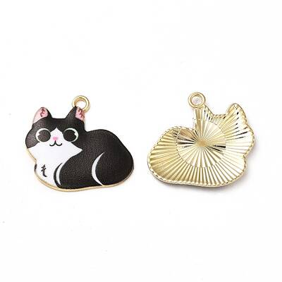 Alloy Enamel Pendants