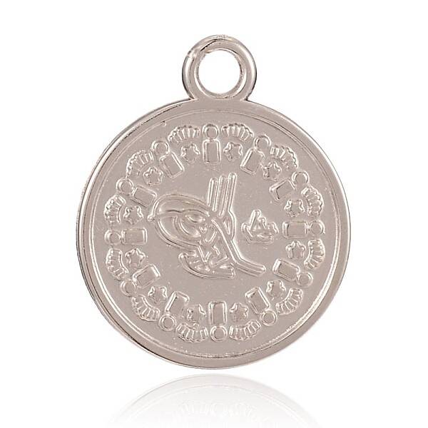 Carved CCB Plastic Pendants