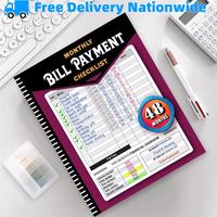 Financial Planner Folder -48 Month Budget And Bill Payment Tracker, Monthly Expenditure Records, Durable Paper Family Budget ...