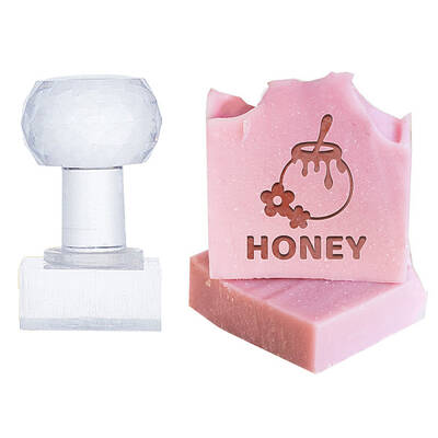 Clear Acrylic Soap Stamps with Big Handles