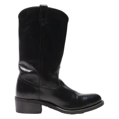 VULCAN High Boots Black Leather Womens UK 7