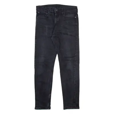 LEVI'S 512 Jeans Lo-ball Mens Grey Slim Tapered W32 L29
