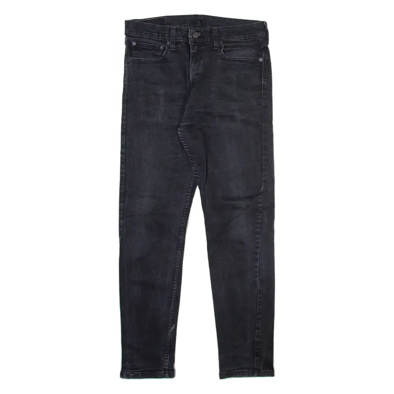 LEVI'S 512 Jeans Lo-ball Mens Grey Slim Tapered W32 L29