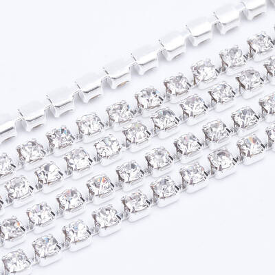 Brass Rhinestone Strass Chains