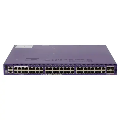 16702-BF Extreme Networks X460-G2 Series 48 x Ports 1GbE RJ-45 + 4 x Ports SFP+ 1U Rack-mountable Layer 3 Managed Gigabit Eth...