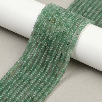 Natural Green Aventurine Beads Strands