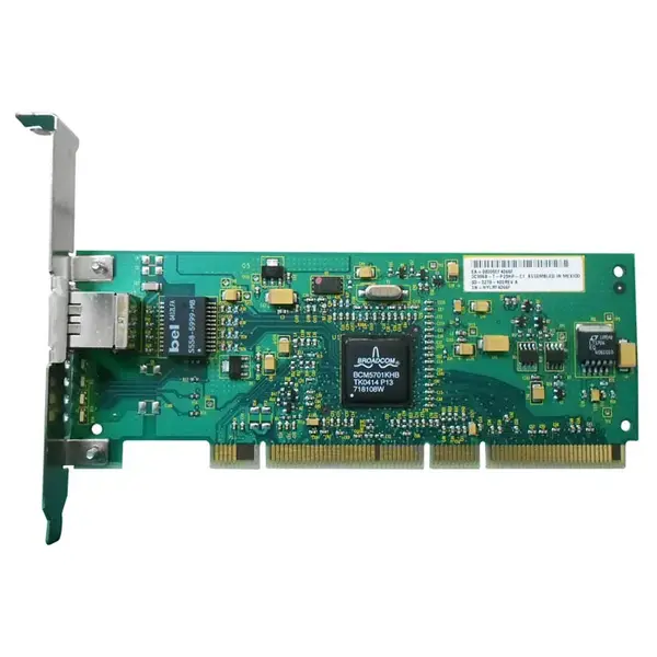 A6825-60101-25 HP Bcm5701 Broadcom Single-Port RJ-45 1Gb/s 10Base-T/100Base-TX/1000Base-T Gigabit Ethernet PCI-X Network Adap...