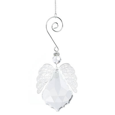 Teardrop Glass Hanging Suncatcher Pendant Decoration