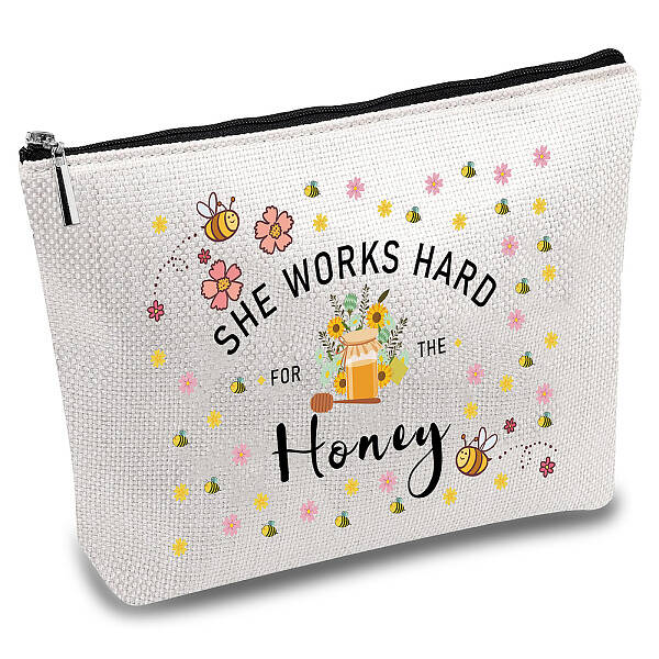 Teachers' Day Polycotton Custom Canvas Storage Bags