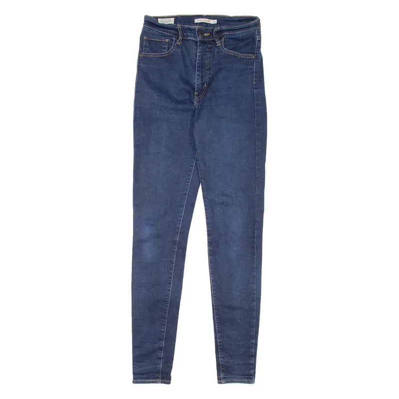 LEVI'S Mile High BIG E Womens Jeans Blue Slim Skinny W27 L31