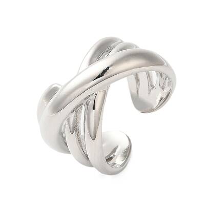 Brass Open Cuff Rings